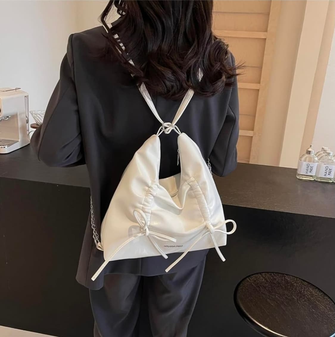 3Way 리본 실버 셔링백  상품이미지2