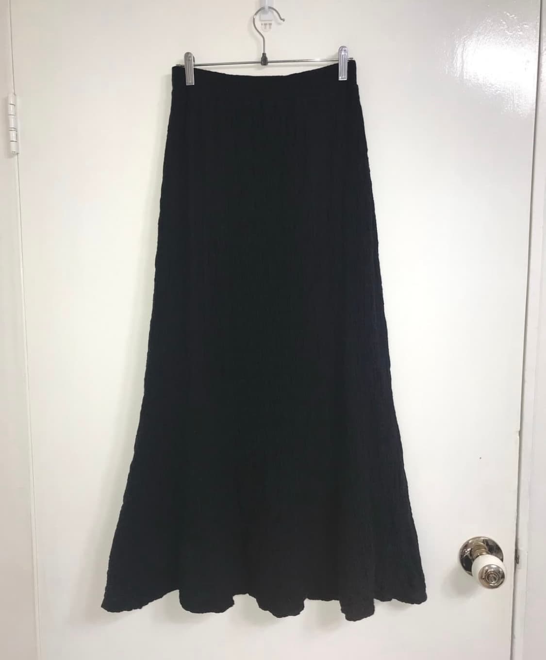 winkle black skirt 상품이미지2