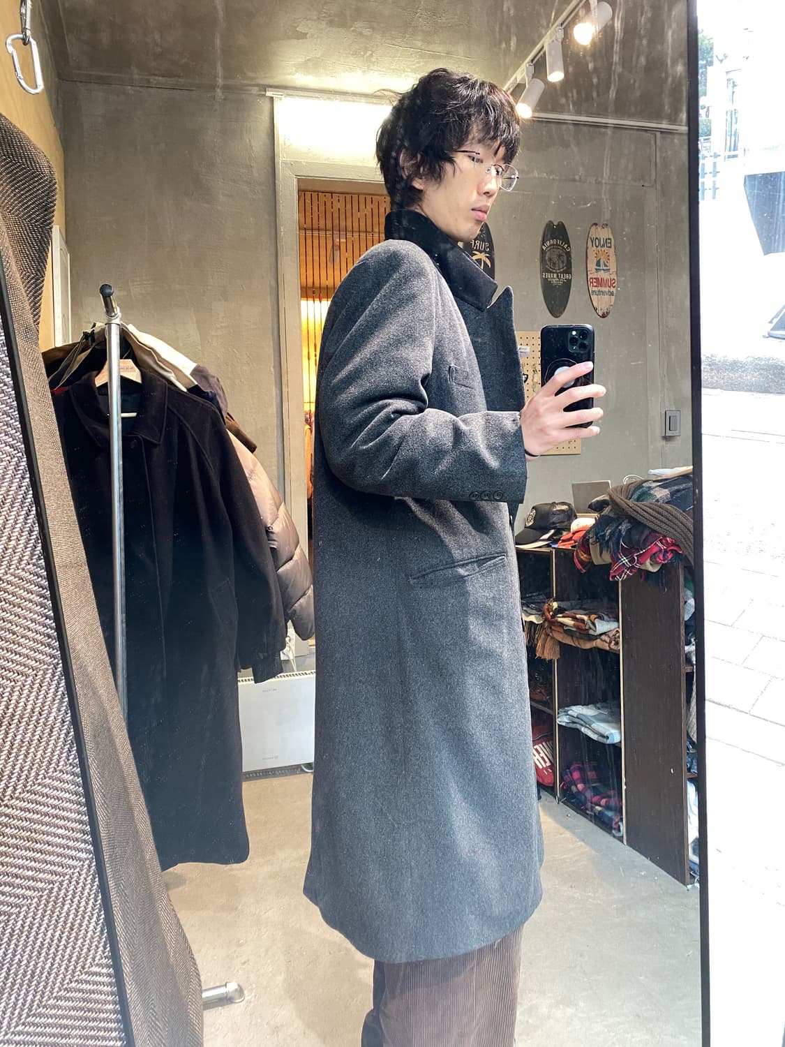 이태리 캐시미어 맥시코트 상품이미지5