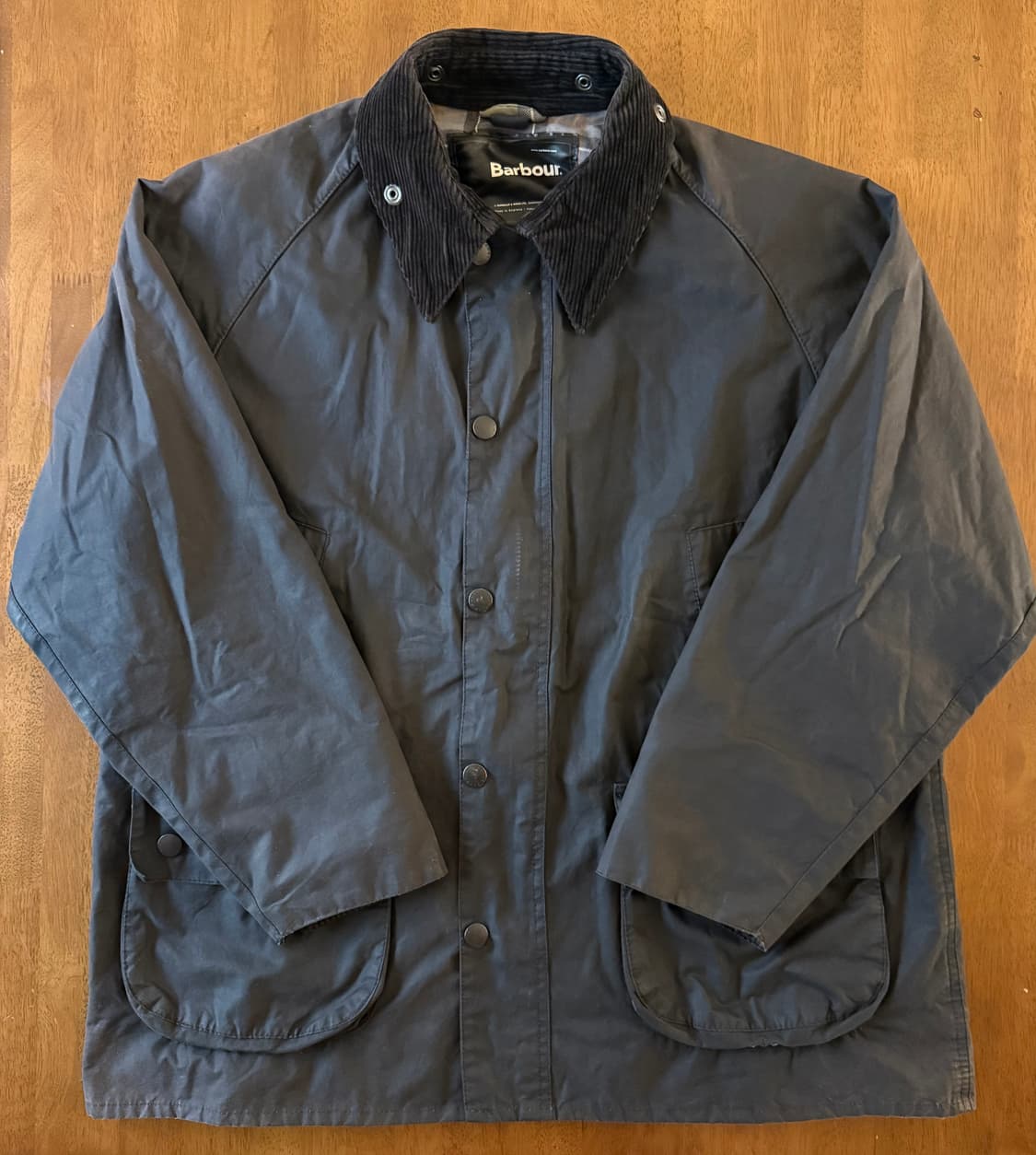 Barbour Bedale Wax Jacket Black C42 Made 상품이미지1