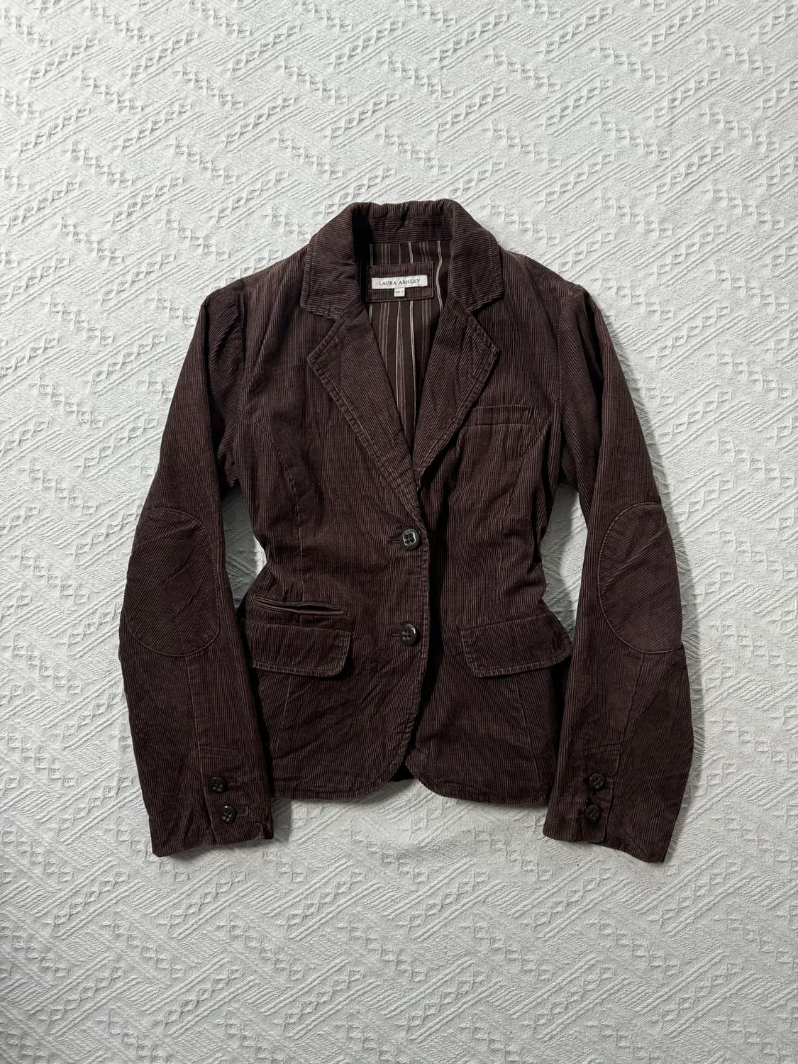 로라애슐리 코듀로이 엘보우 패치 자켓 상품이미지3