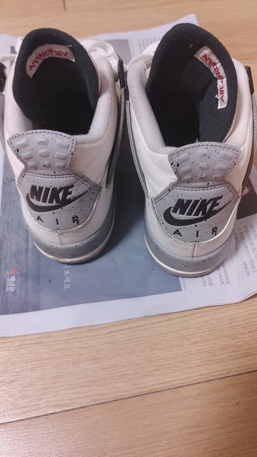 나이키 조던 4 시멘트 250 상품이미지4