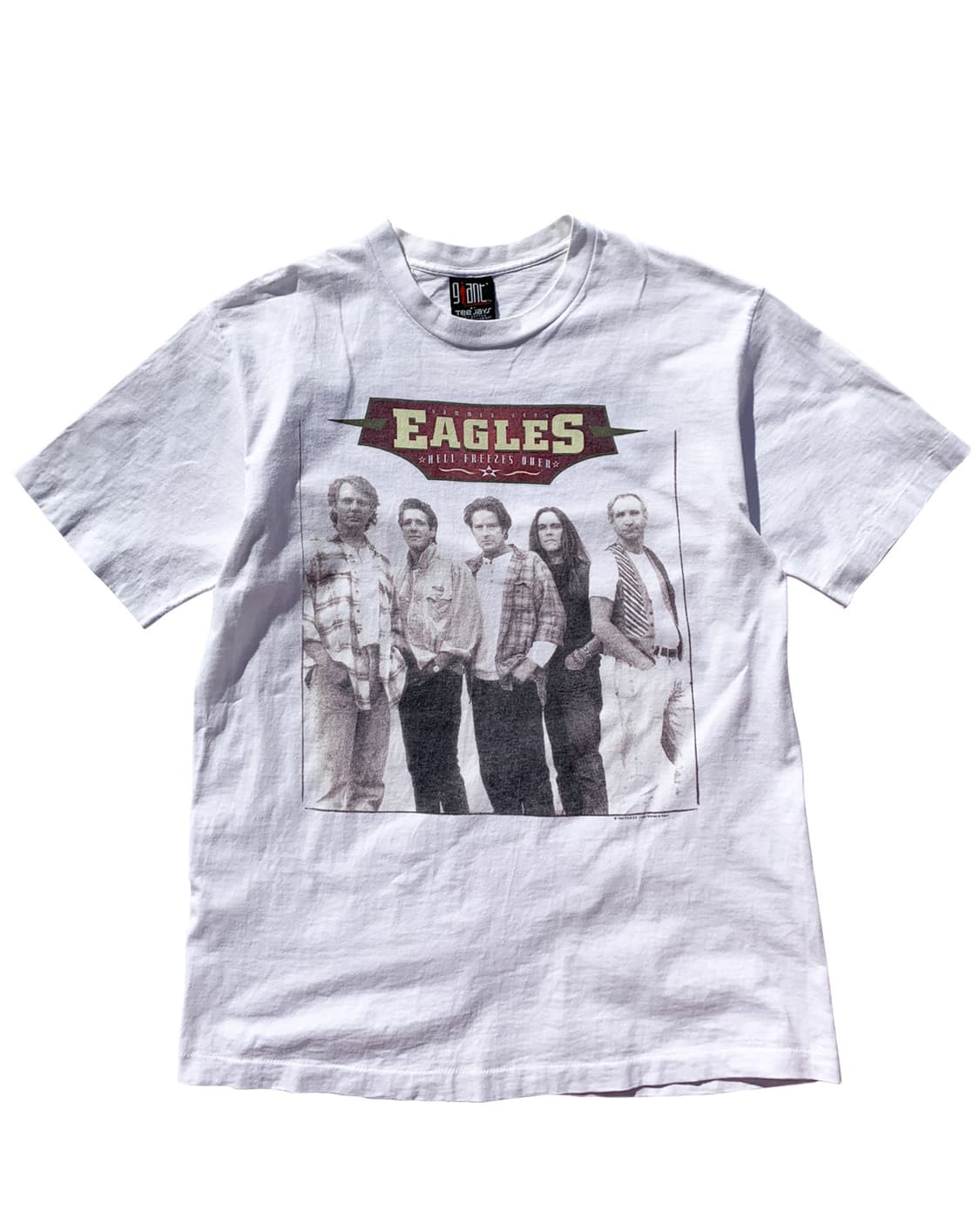 빈티지 밴드 티셔츠 eagles 이글스 투어 티셔츠 상품이미지1