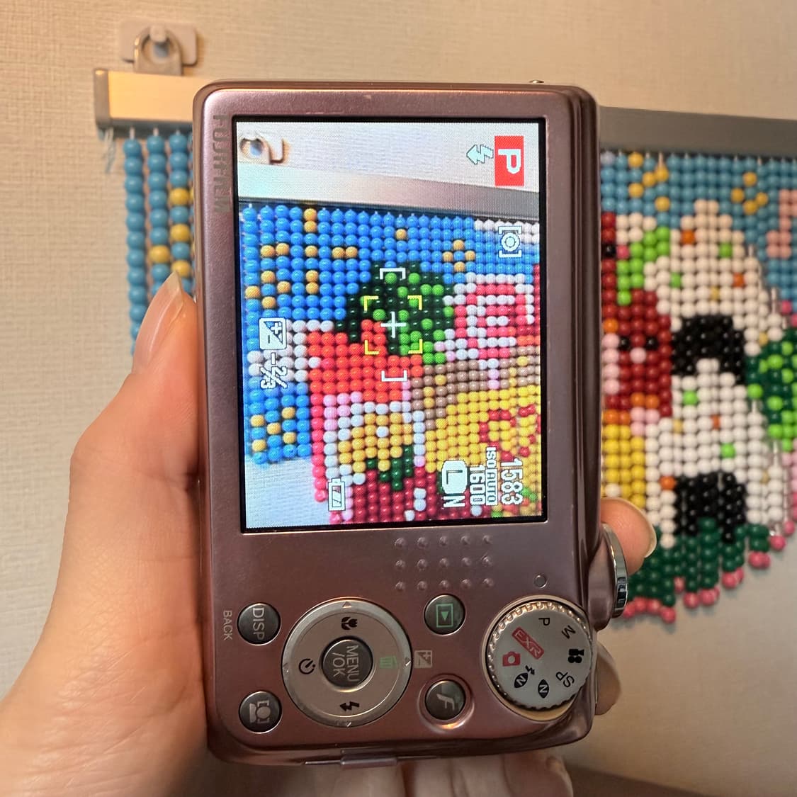 후지필름 파인픽스 f70exr 핑크 빈티지 디카 상품이미지7