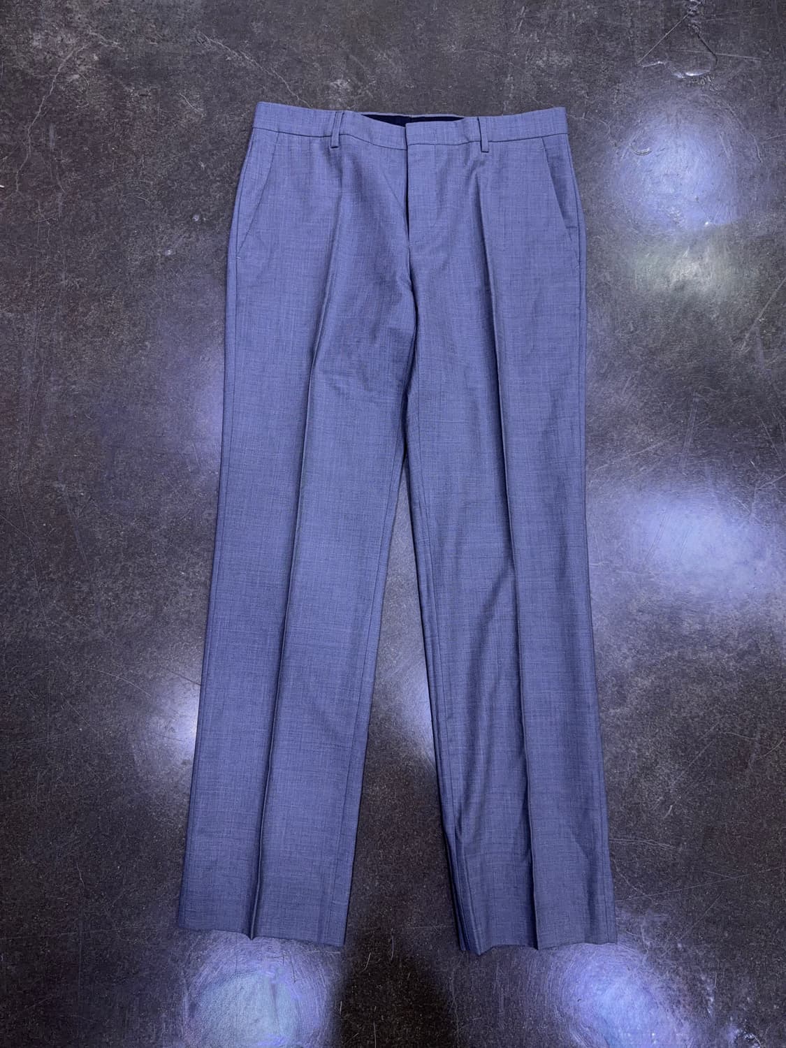 시스템옴므 울 그레이 수트셋업 자켓 팬츠 슬랙스 46 상품이미지8