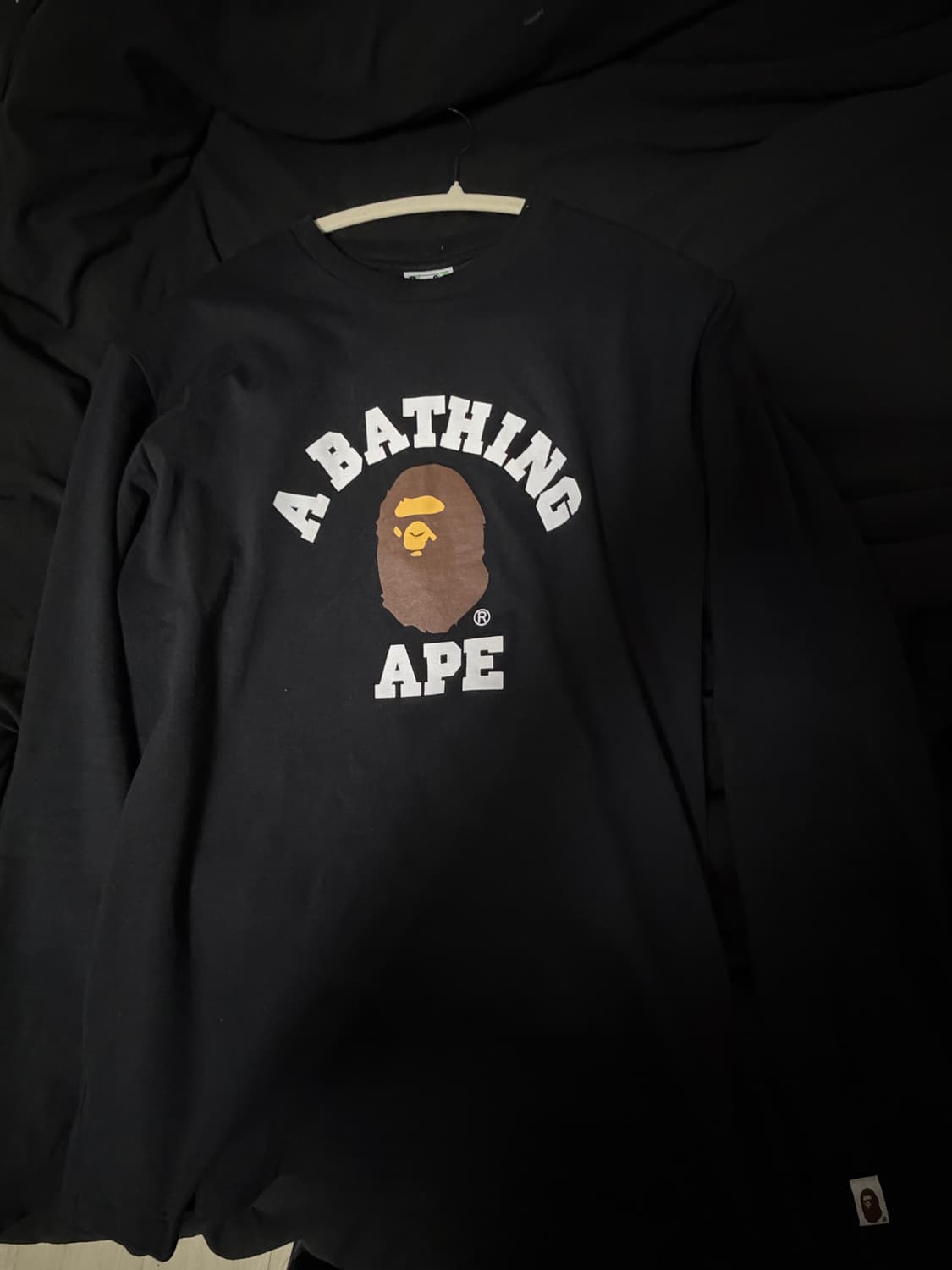 베이프 컬리지 롱슬리브 상품이미지2