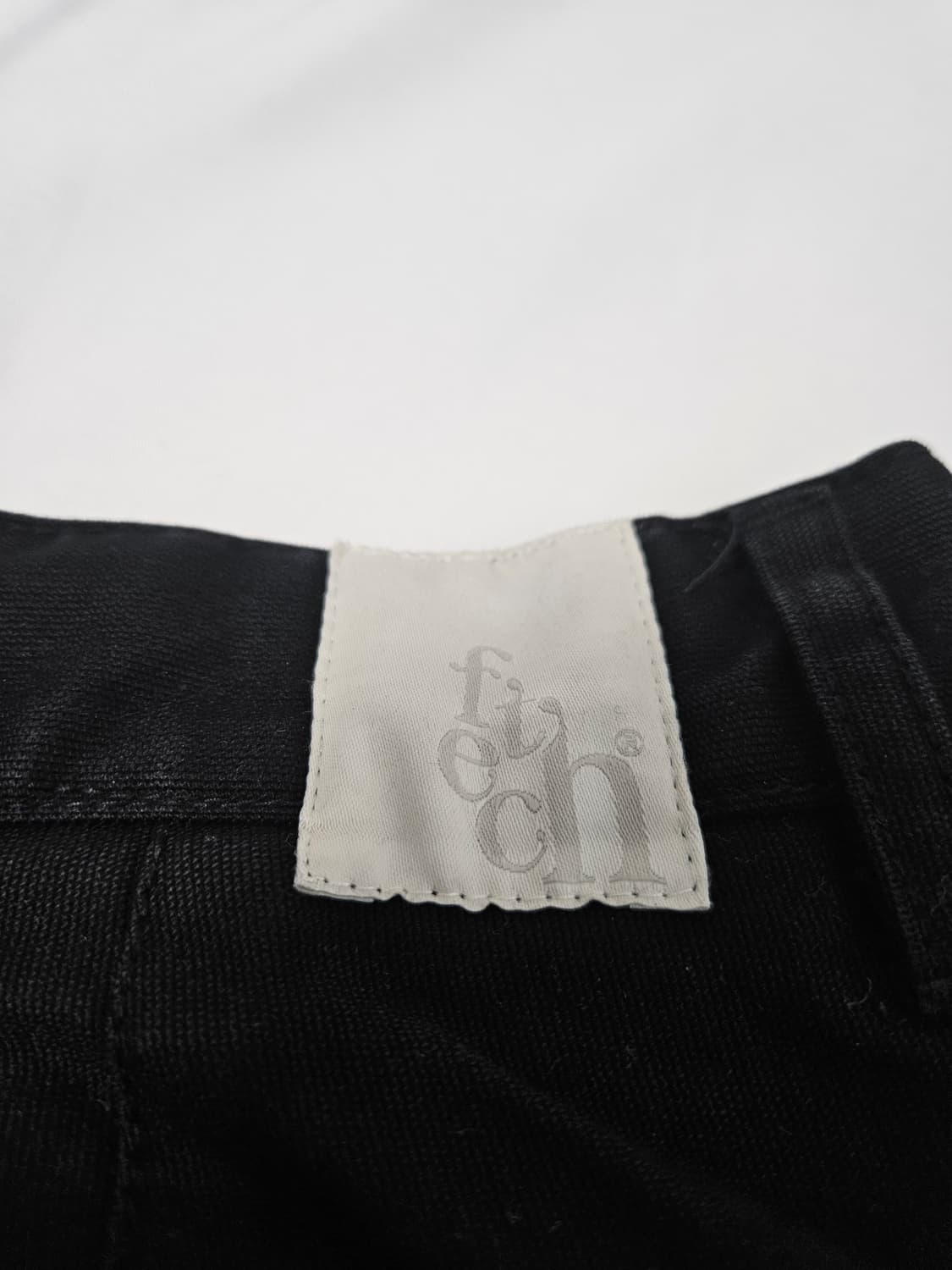 페치선데이 더블니 스트링 워크팬츠 와이드 코튼 M 상품이미지5