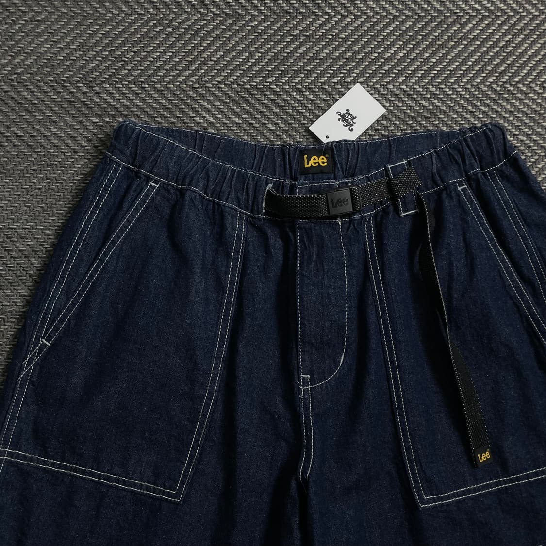 Lee 벨티드 데님 하프 팬츠 o 4289 상품이미지3