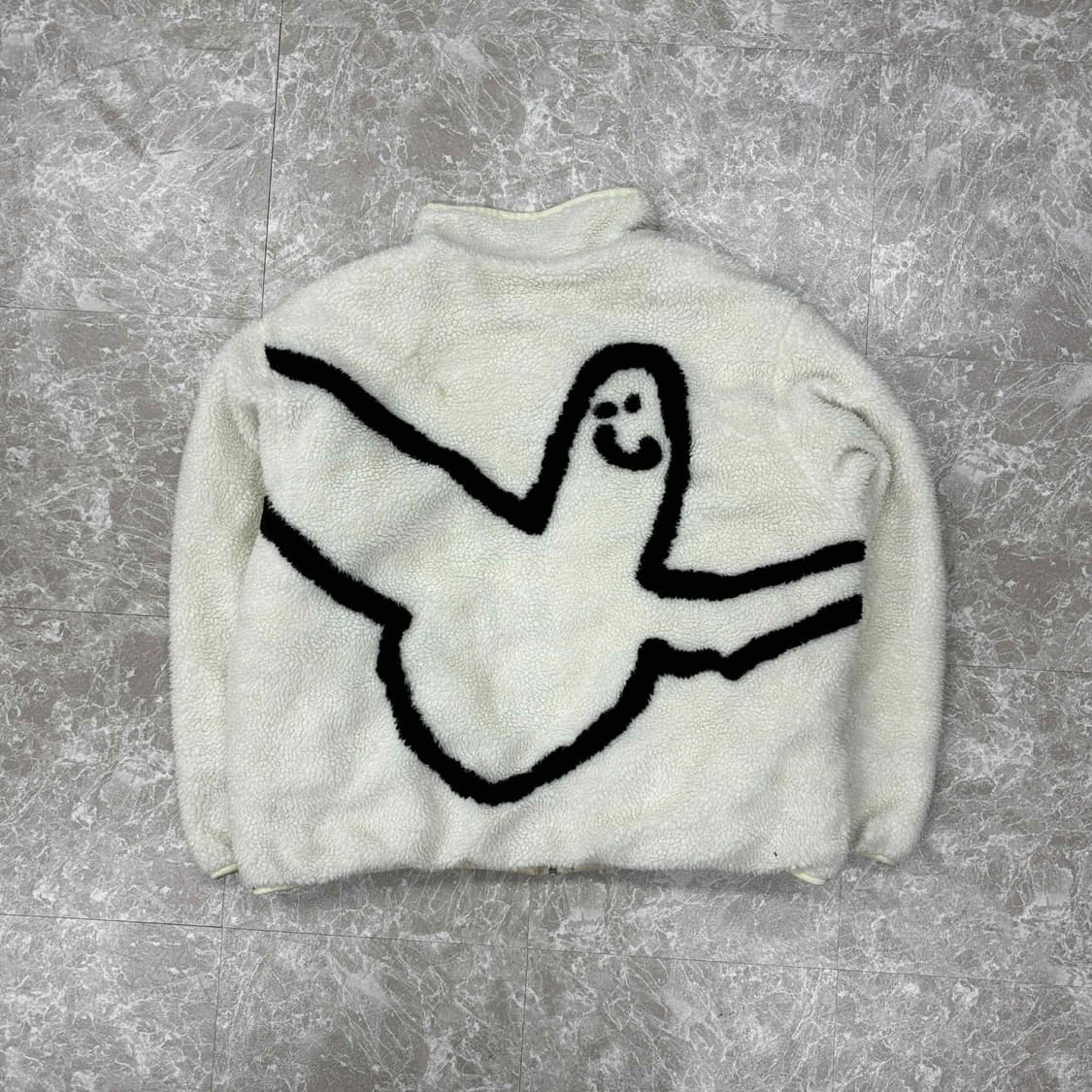 마크곤잘레스 화이트 플리스 자켓 후리스 집업(M) 상품이미지3