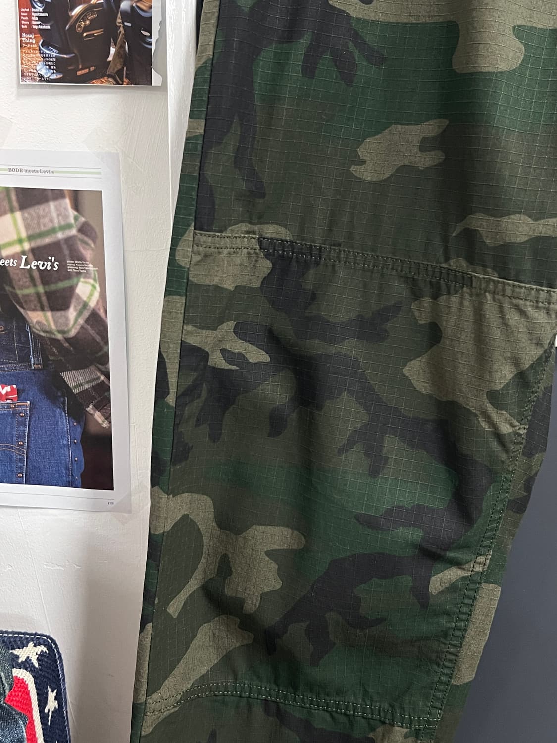 Carhartt wip 칼하트 마샬 카모 플라쥬 조거 팬츠 상품이미지6