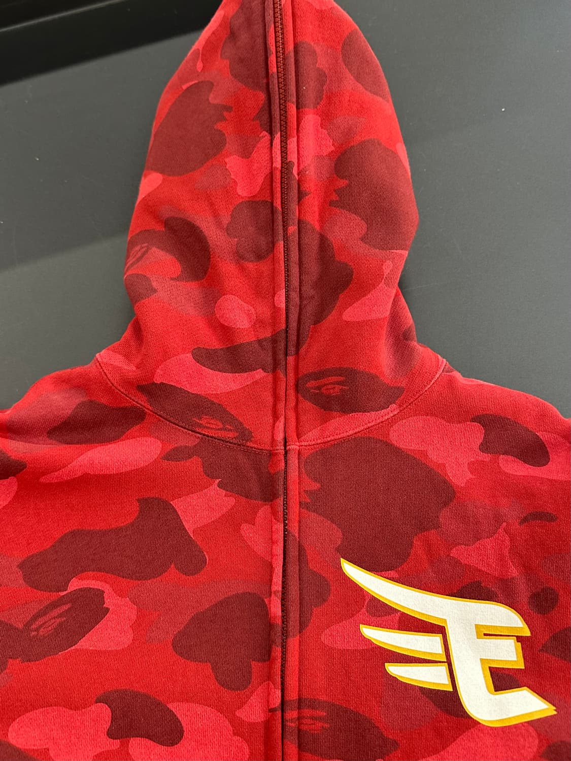 베이프 x Nigo x Rakuten Eagles 적계 투웨이풀집업후드 상품이미지5