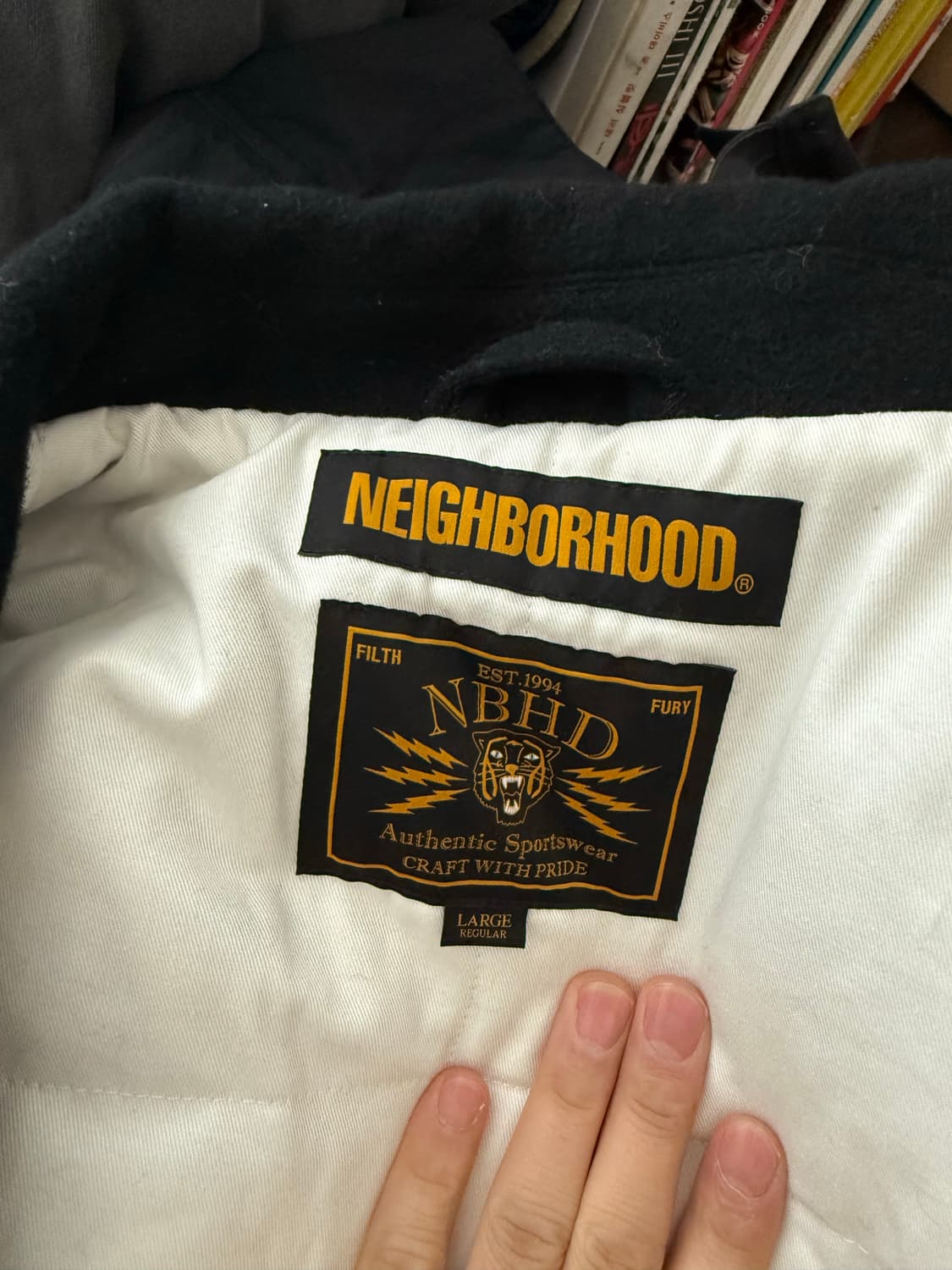 네이버후드 떡복이 코트  상품이미지3