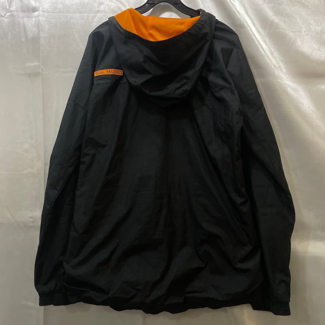 아디다스 검정 레알마드리드 윈드브레이커 자켓 상품이미지4