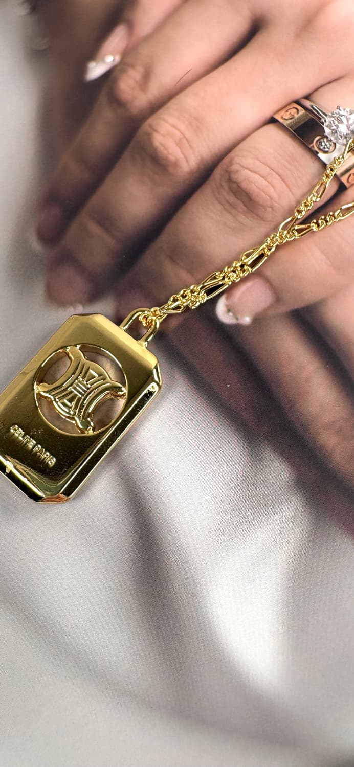 셀린느 트리오페 바 펜던트 목걸이 상품이미지5