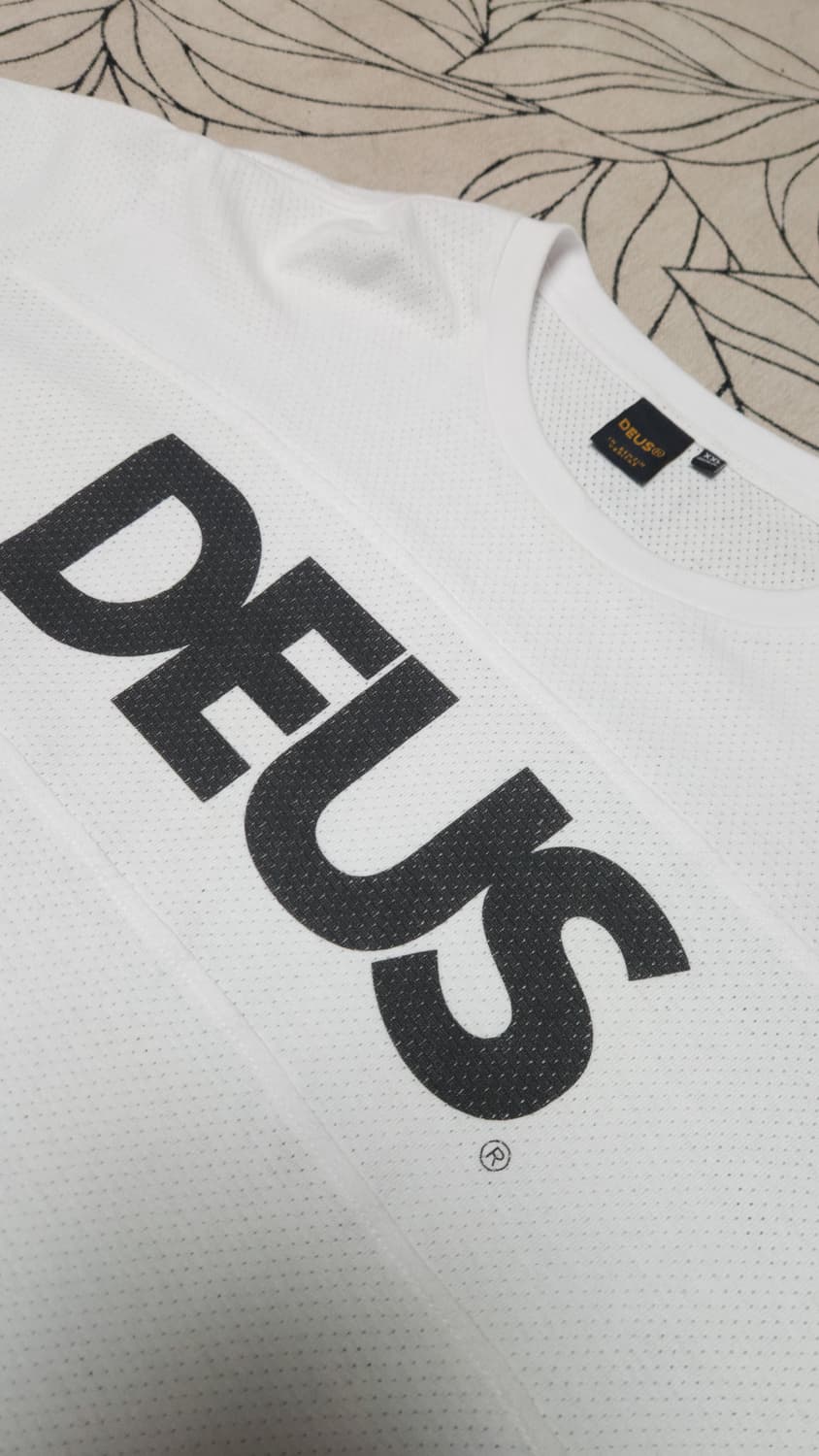 데우스 엑스 마키나 올캡스 모토 트랙 져지 화이트 2XL 상품이미지2