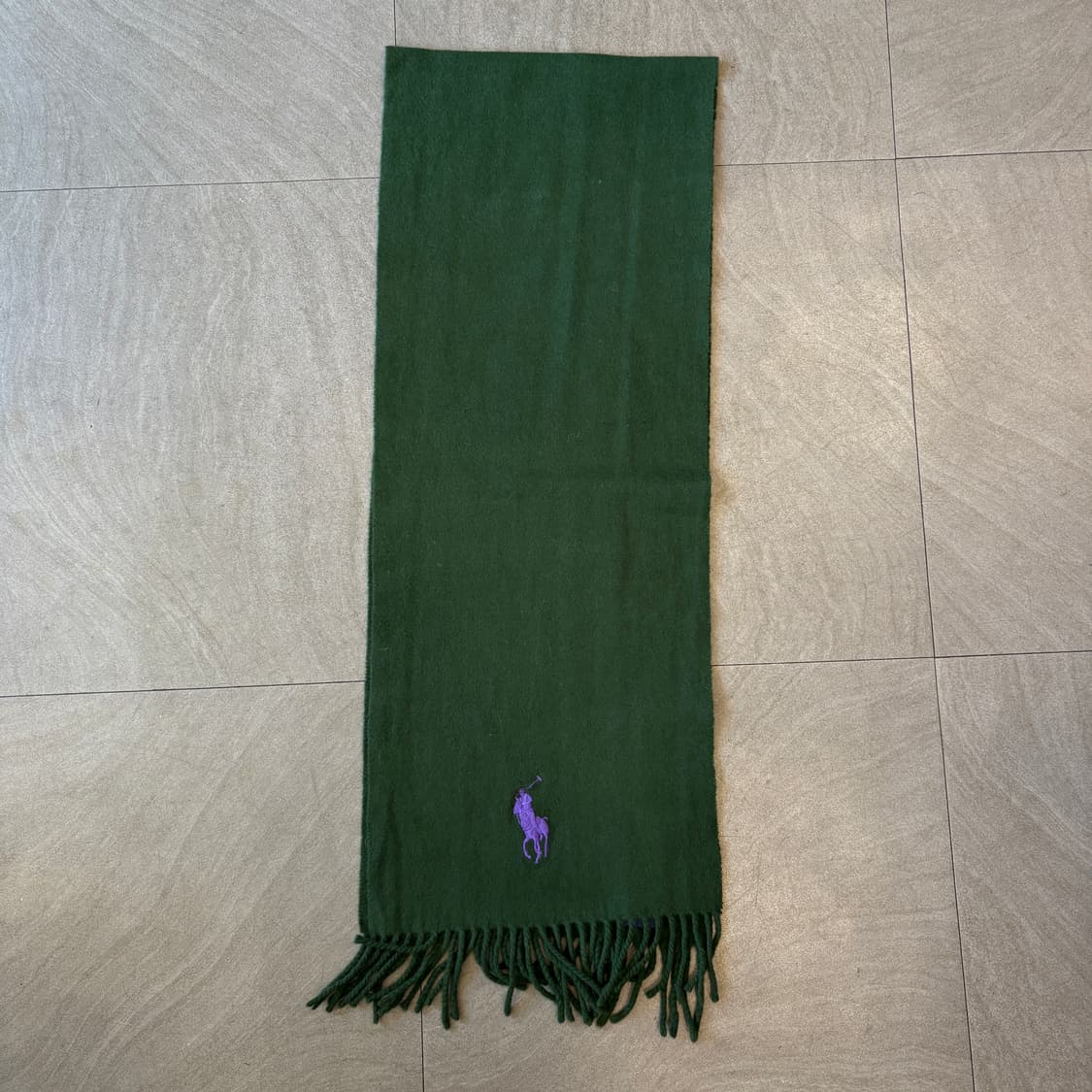 폴로 정품 이태리 생산 정품 울 머플러  상품이미지2