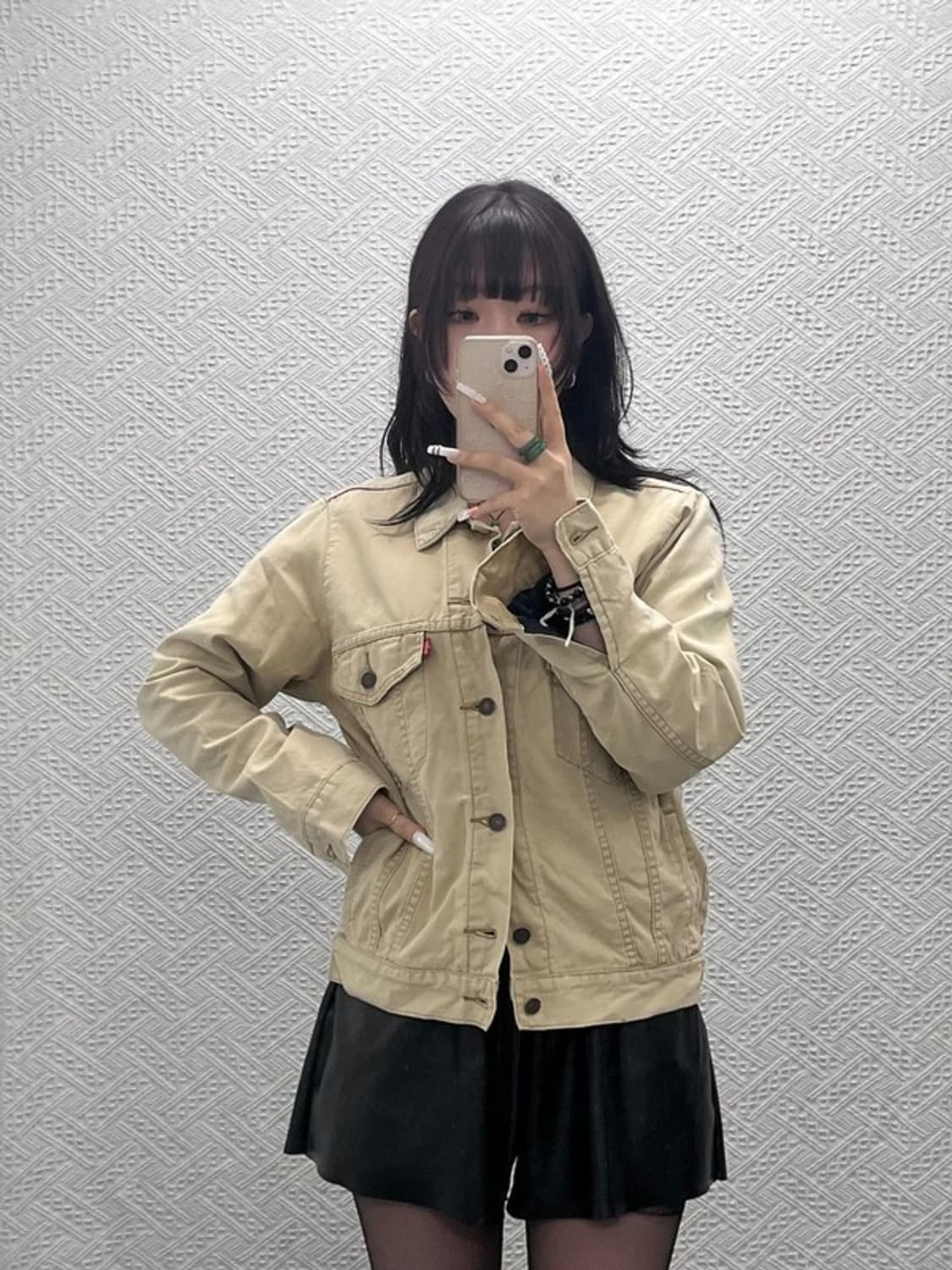 리바이스 컨트리 레트로 빈티지 오트밀 데님자켓 M C10834 상품이미지2