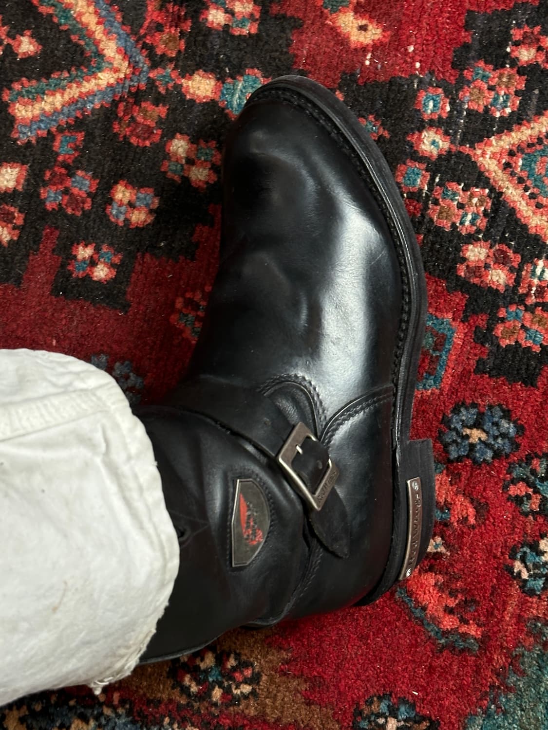 00's OG USA made 레드윙 968 엔지니어 부츠 상품이미지10