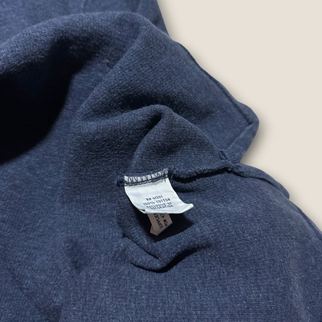 폴로랄프로렌 네이비 쿼터집업 니트 스웻셔츠 M 상품이미지5