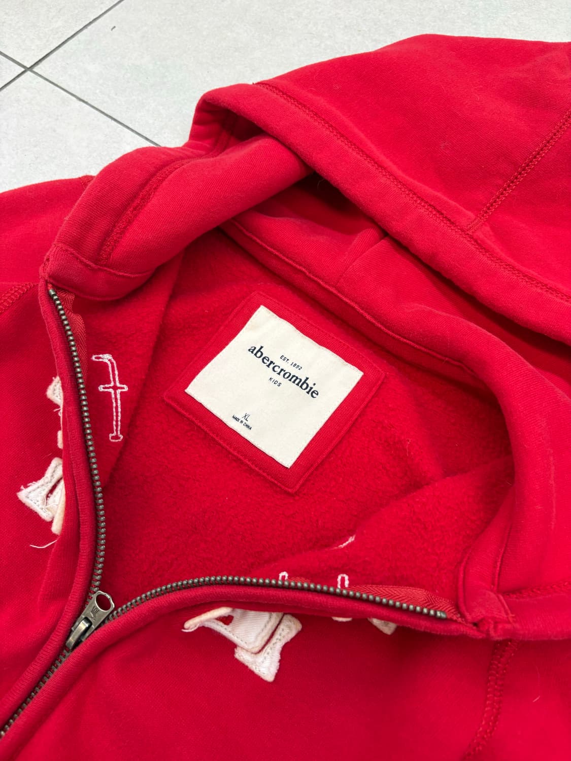 아베크롬비 피치 후드집업 상품이미지4