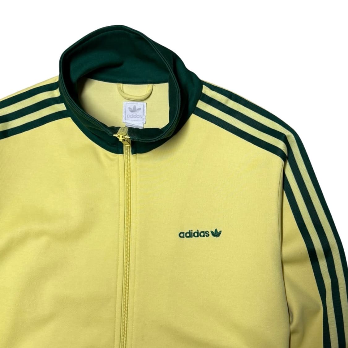 아디다스 옐로우 그린 베켄바우어 트랙탑 저지 상품이미지4