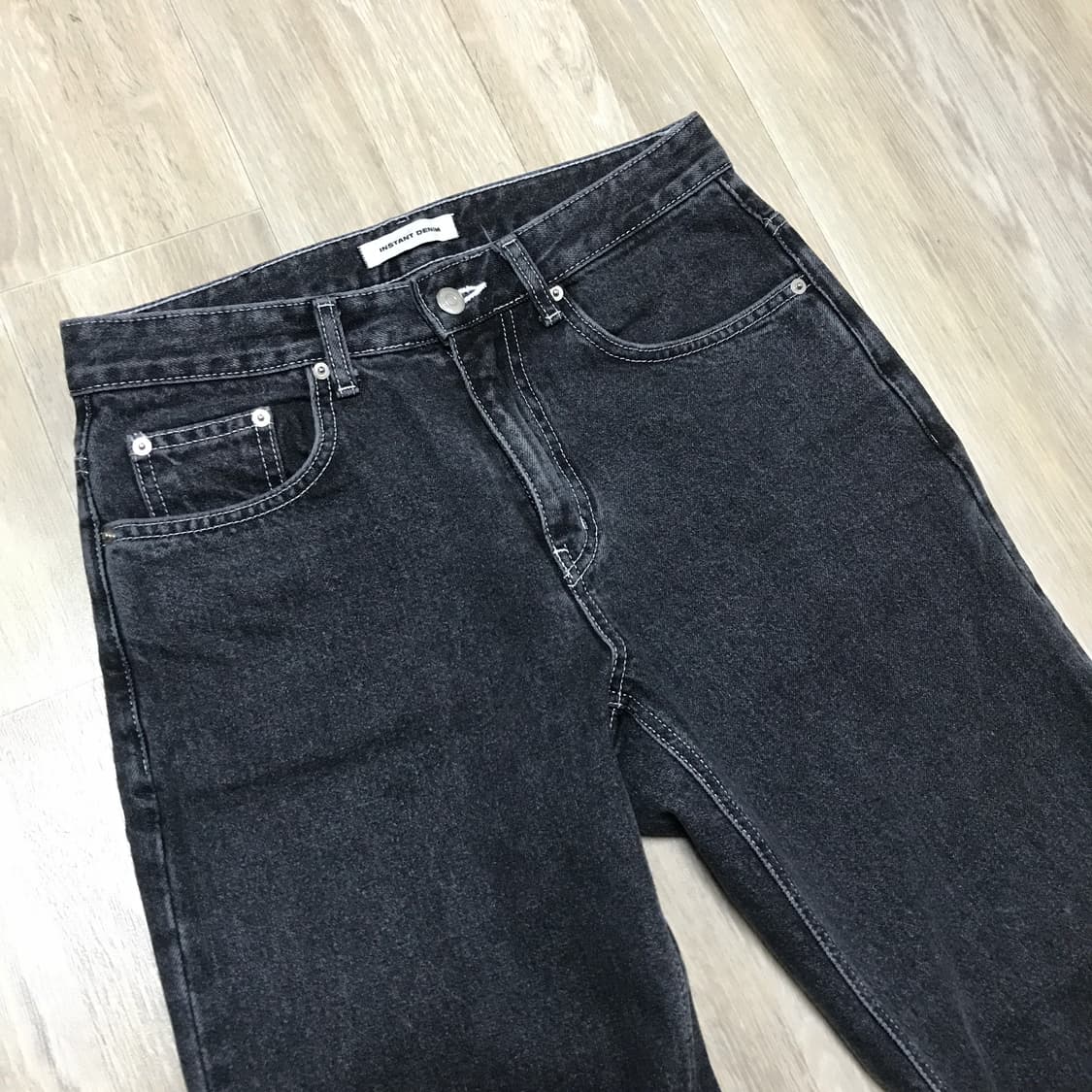 브랜디드 블랙 데님 청바지 28사이즈 상품이미지4