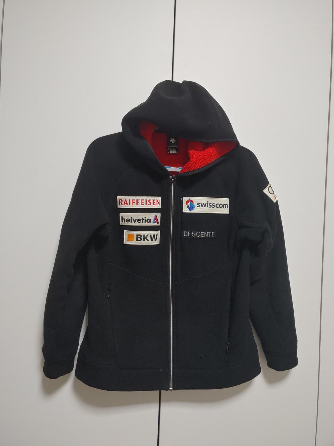 데상트 아우디  플리스 자켓  -95사이즈 상품이미지4