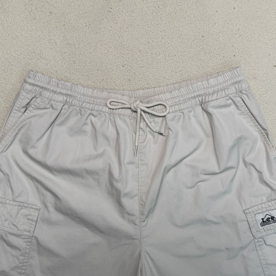리 카고 하프 팬츠 크림 XL 상품이미지3