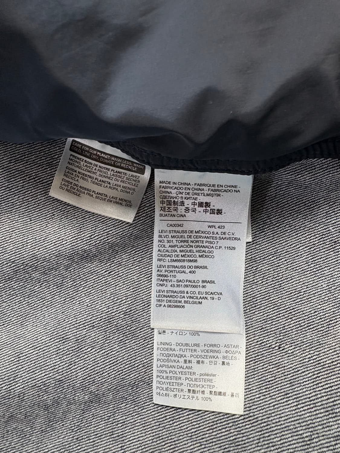 리바이스 화이트마운트니어링 데님 자켓 S 상품이미지4