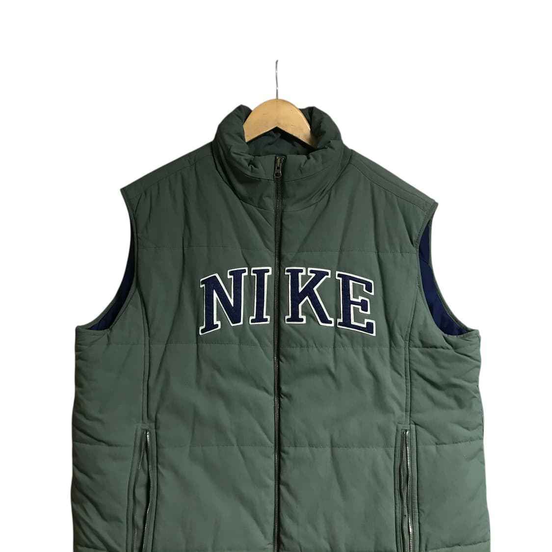 나이키 스펠로고 누빔 조끼패딩점퍼 상품이미지2