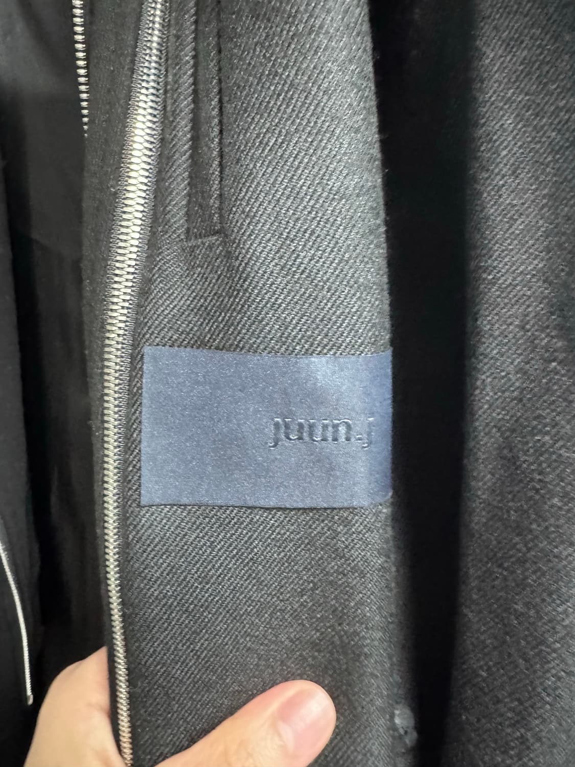 [준지/Juun.J] 23년 후드 레이어드 코트 정식 샘플 상품이미지4