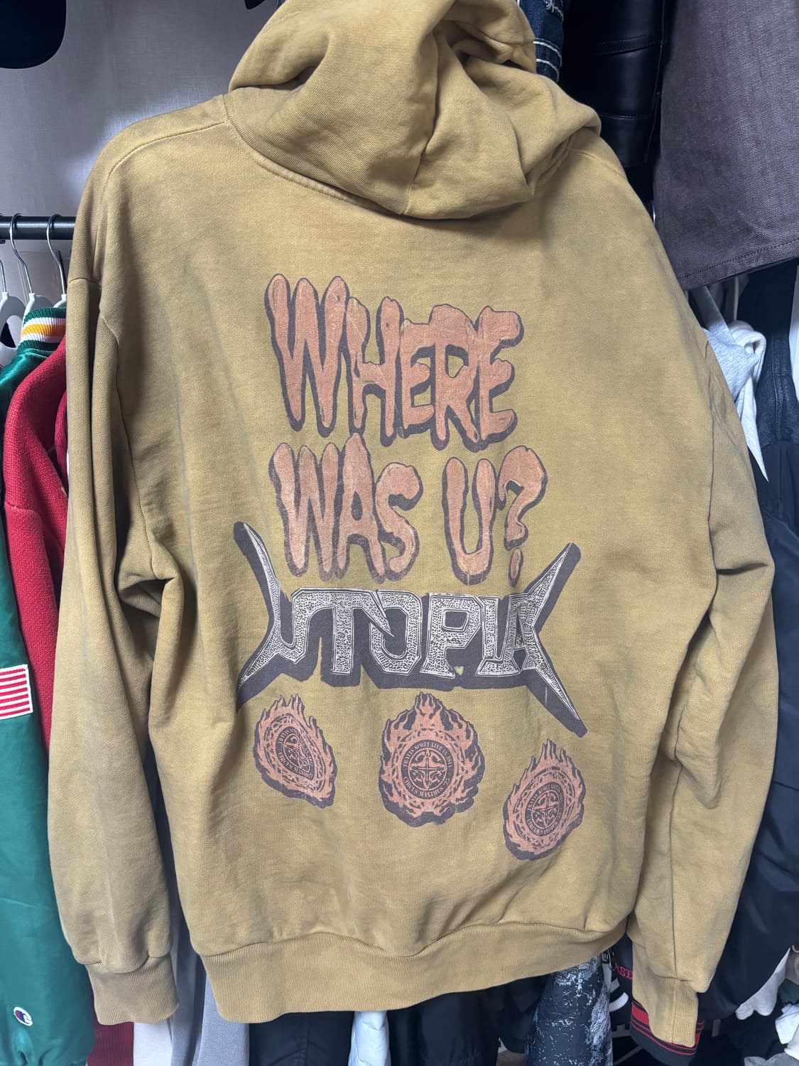 트래비스 스캇 내한 후드 상품이미지2