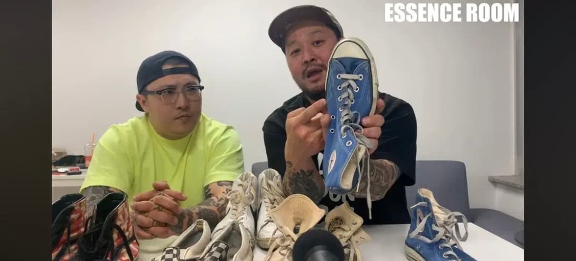 80s) 285 컨버스 척테일러 올스타 하이 블루 상품이미지1