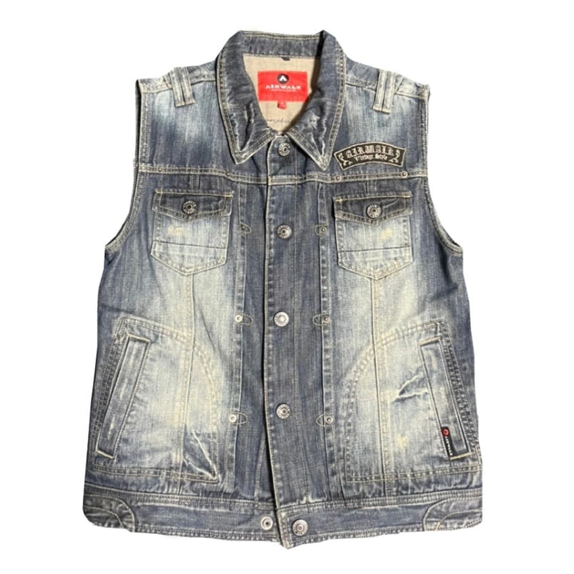 빈티지 데님 베스트 상품이미지1