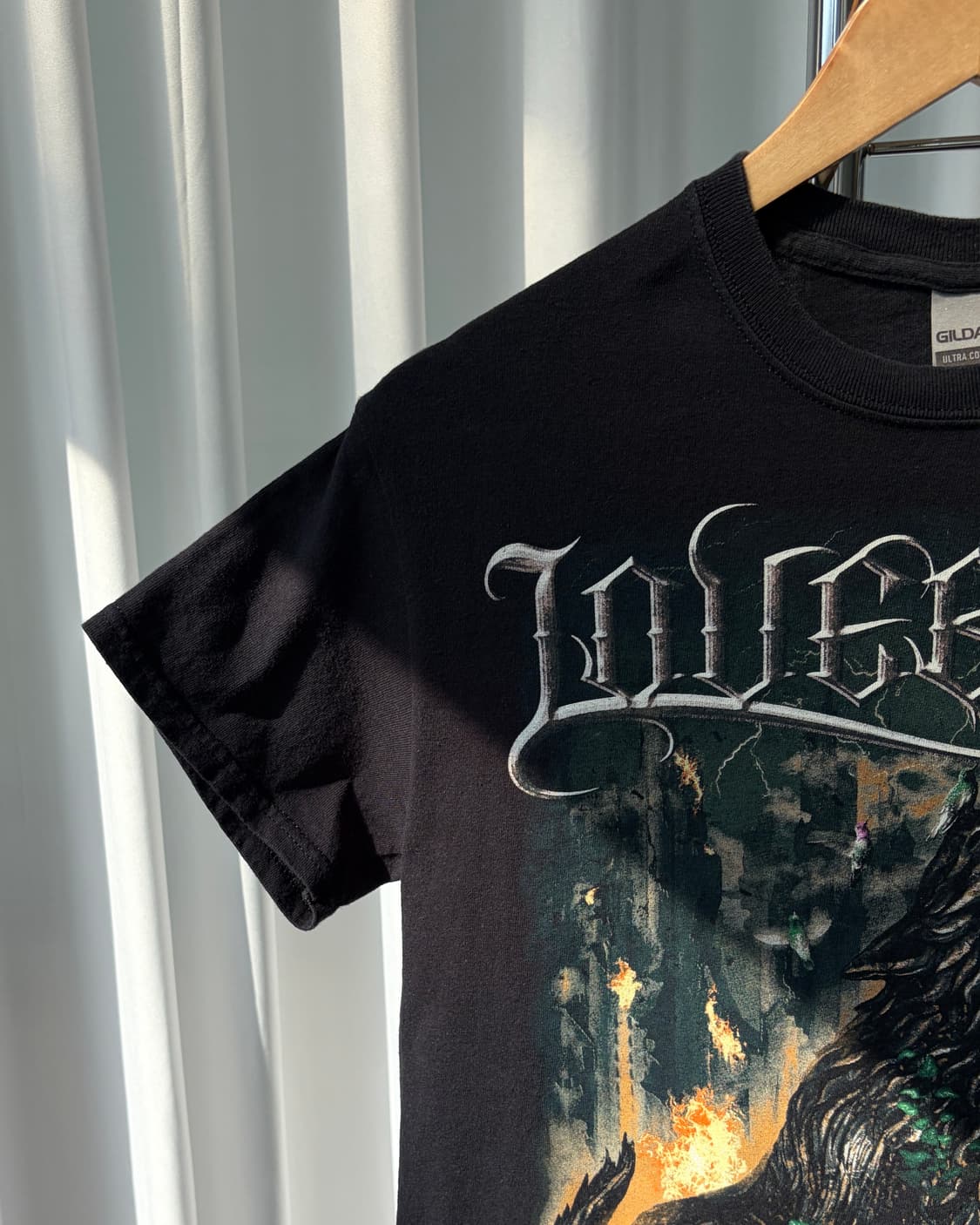 [S]러브바이츠 헤비메탈 밴드 프린팅 반팔 티셔츠 상품이미지7