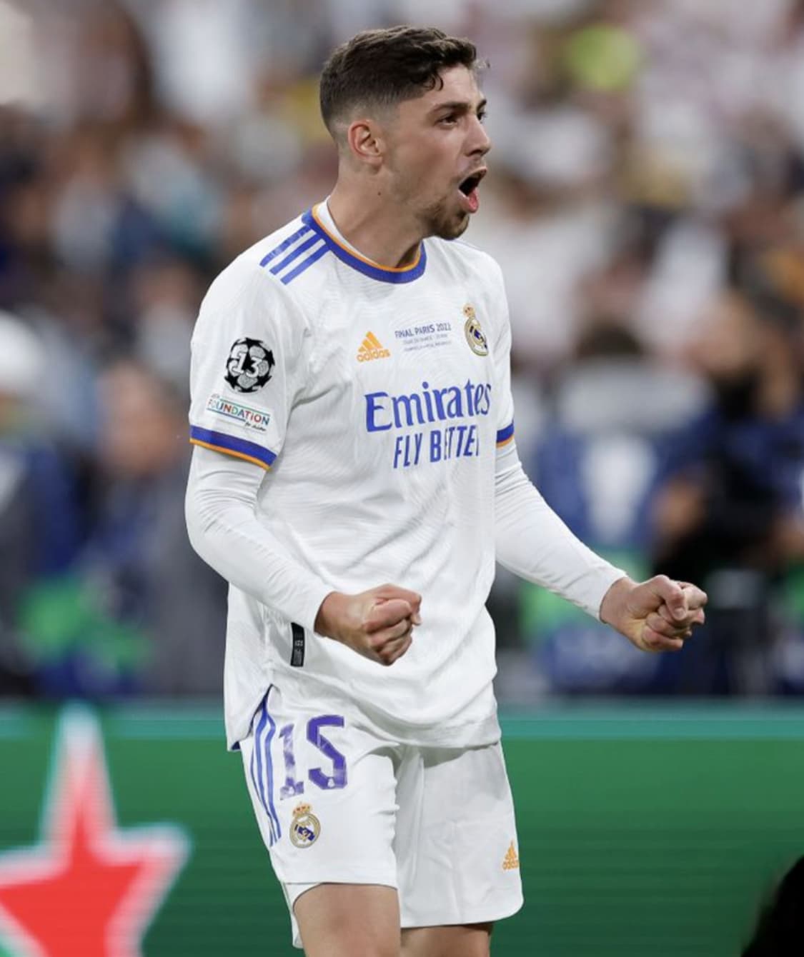 21-22 레알마드리드 홈킷 발베르데 유니폼 M사이즈 상품이미지9