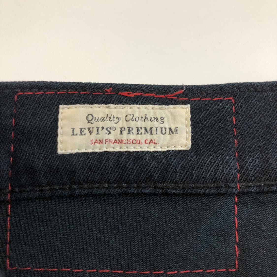 리바이스 570 LEJ 엔지니어드 프리미엄 블랙진 28 인치 상품이미지5