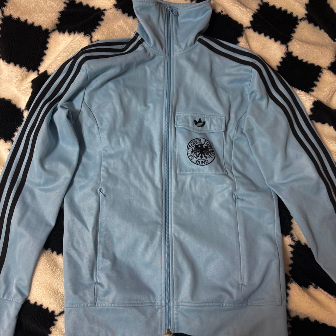 아디다스 독일 트랙탑 져지 하늘색 105 상품이미지1