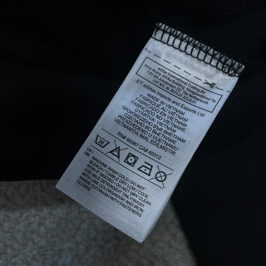 아디다스 16-17 맨체스터유나이티드 트랙탑 져지 블랙 상품이미지5