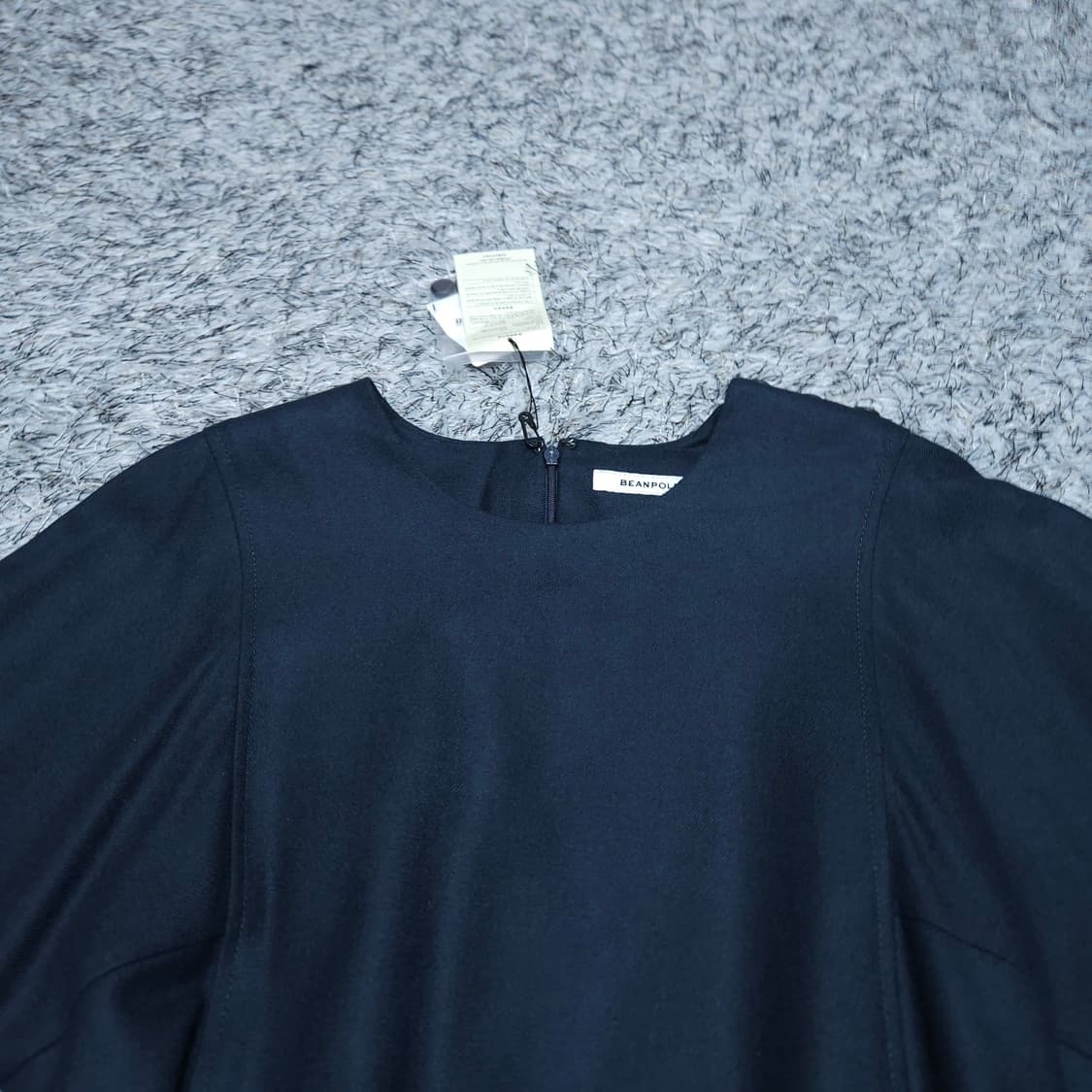 빈폴)95 여자 그린 울 스트랩 롱원피스 / 왕눈이샵 상품이미지3