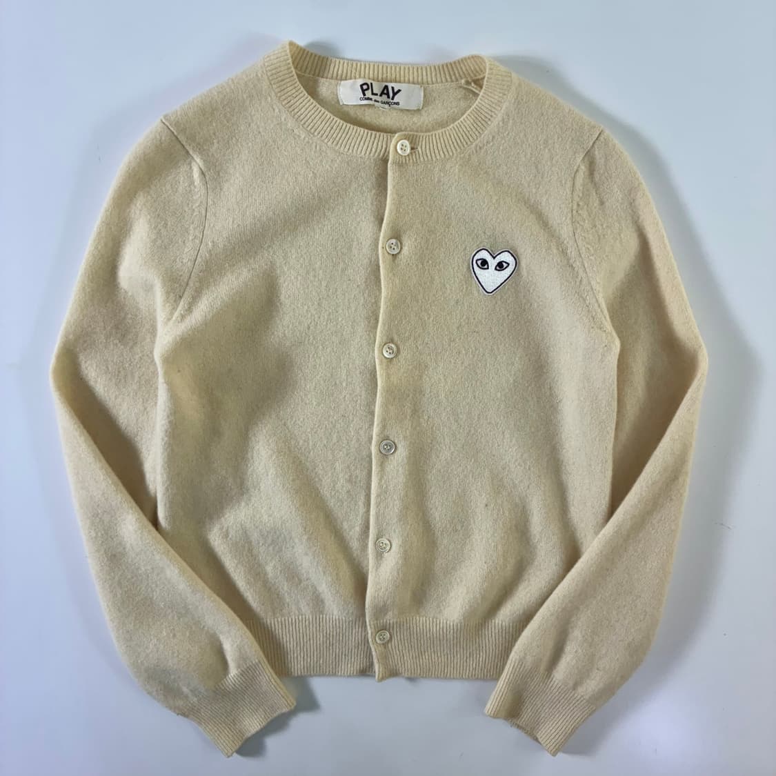 Comme des Garcons 꼼데가르송 우먼스 아이보리 화이트 와펜  상품이미지1