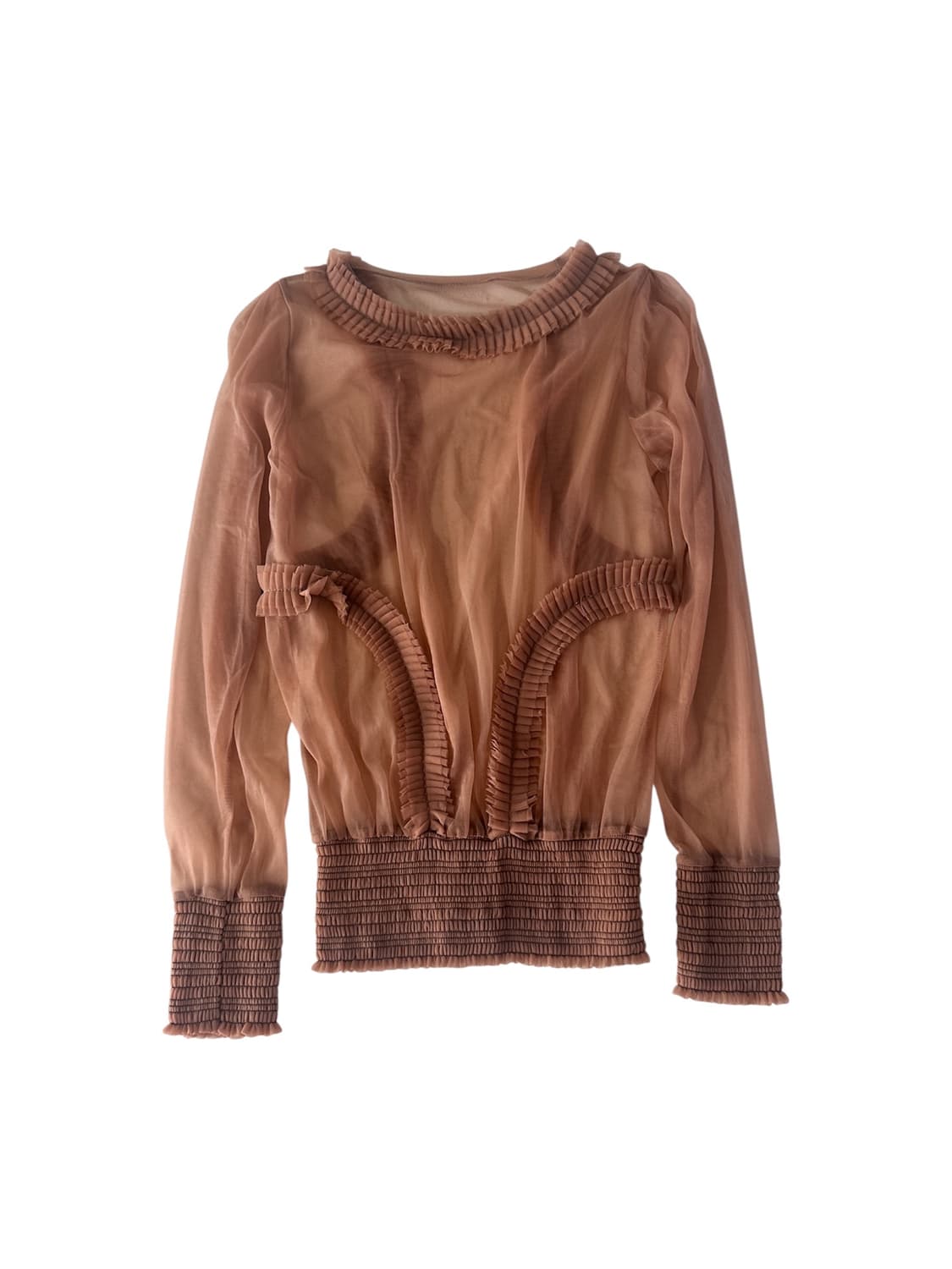 울리카상투스 플리츠탑 상품이미지1