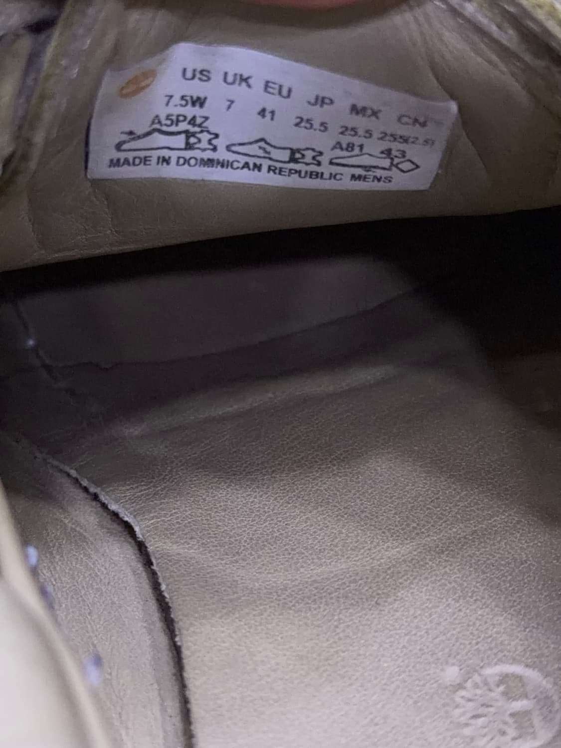 팀버랜드 어센틱 3아이 클래식 보트슈즈 베이지 255 상품이미지9