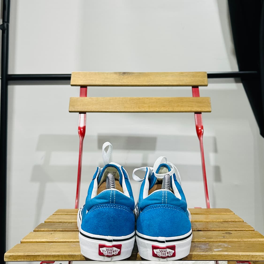265) 반스 운동화 남성 남자 신발 올드스쿨 블루 스웨이드 상품이미지4