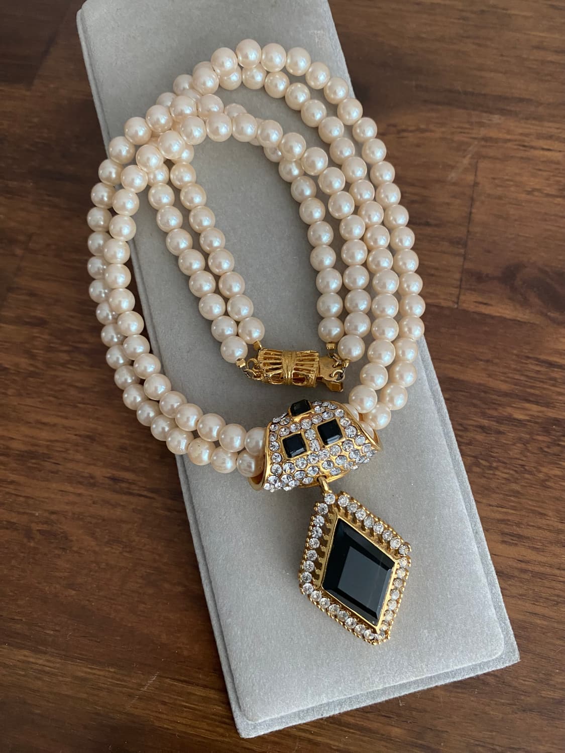 빈티지 악세서리 목걸이 귀걸이 세트 상품이미지3