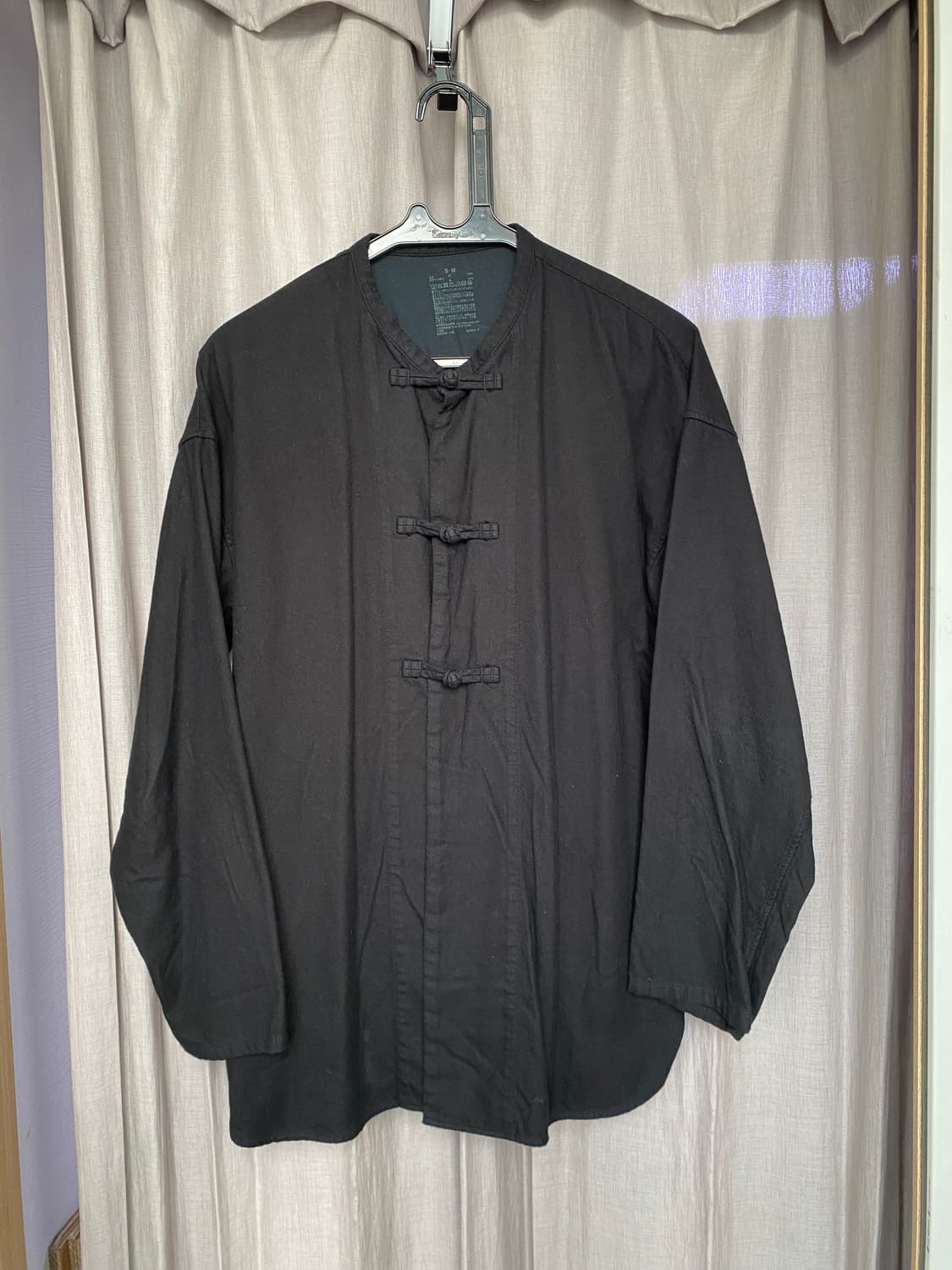 RE MUJI knotted button shirt 상품이미지1