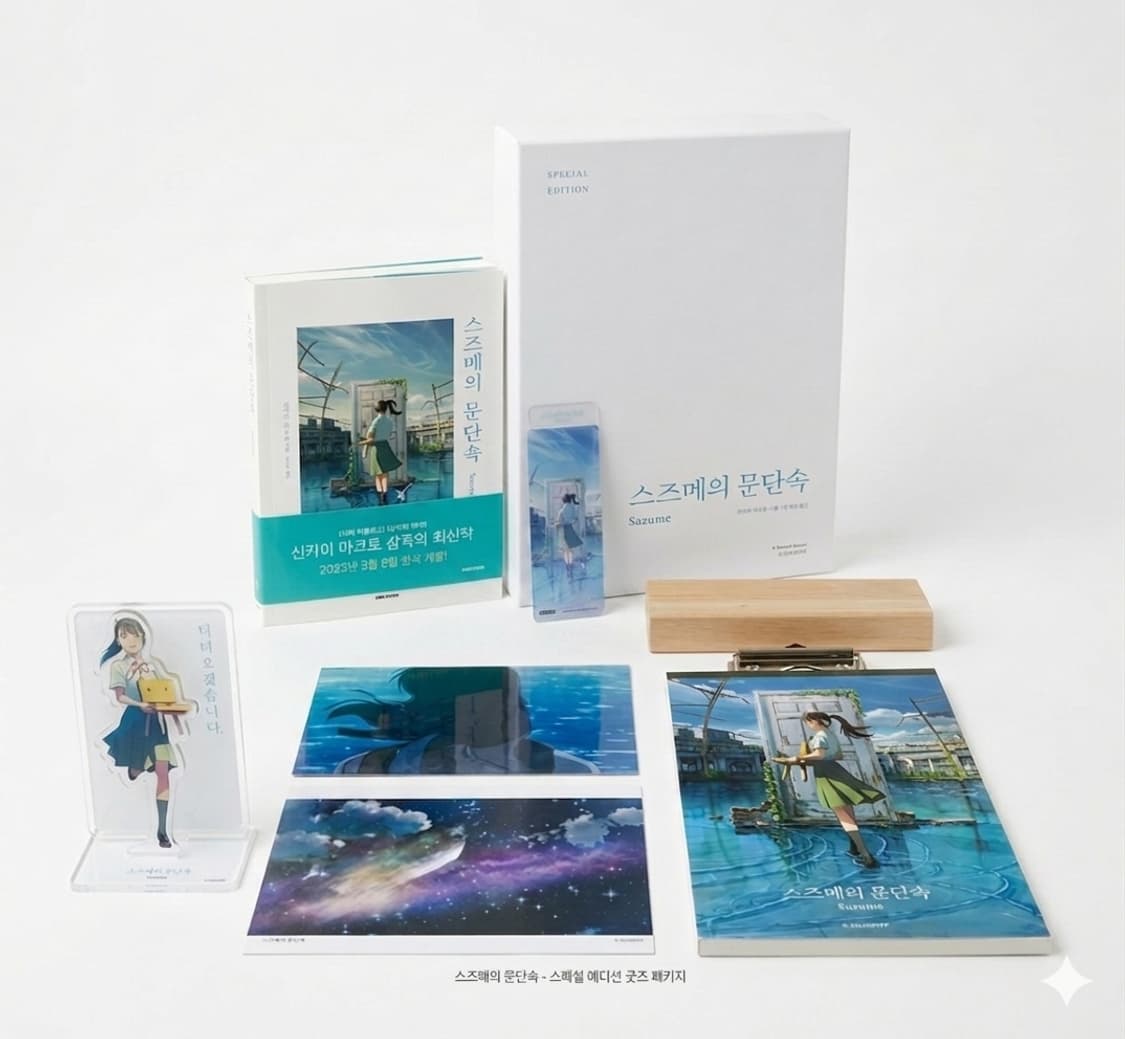 🚪 스즈메의 문단속 스페셜 에디션 한정판 풀세트 | 일본 포토북·굿즈  상품이미지2