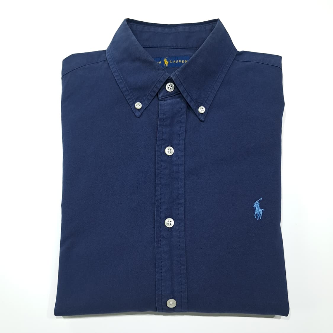 CK091 S 폴로 코튼 버튼다운 네이비 셔츠 남방 상품이미지7
