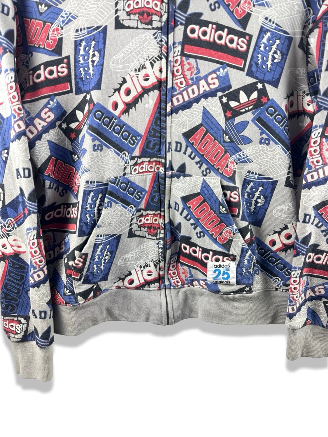 아디다스 25주년 멀티 풀그래픽 후드집업1876 상품이미지4