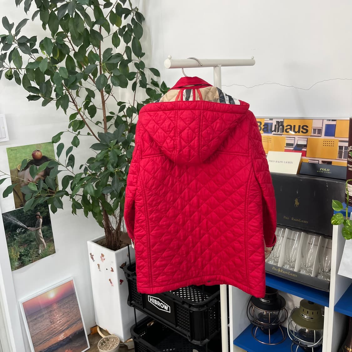 버버리 키즈 후드 퀼팅 점퍼 8y 상품이미지5